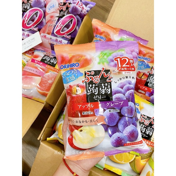 Thạch trái cây ORIHIRO Nhật Bản