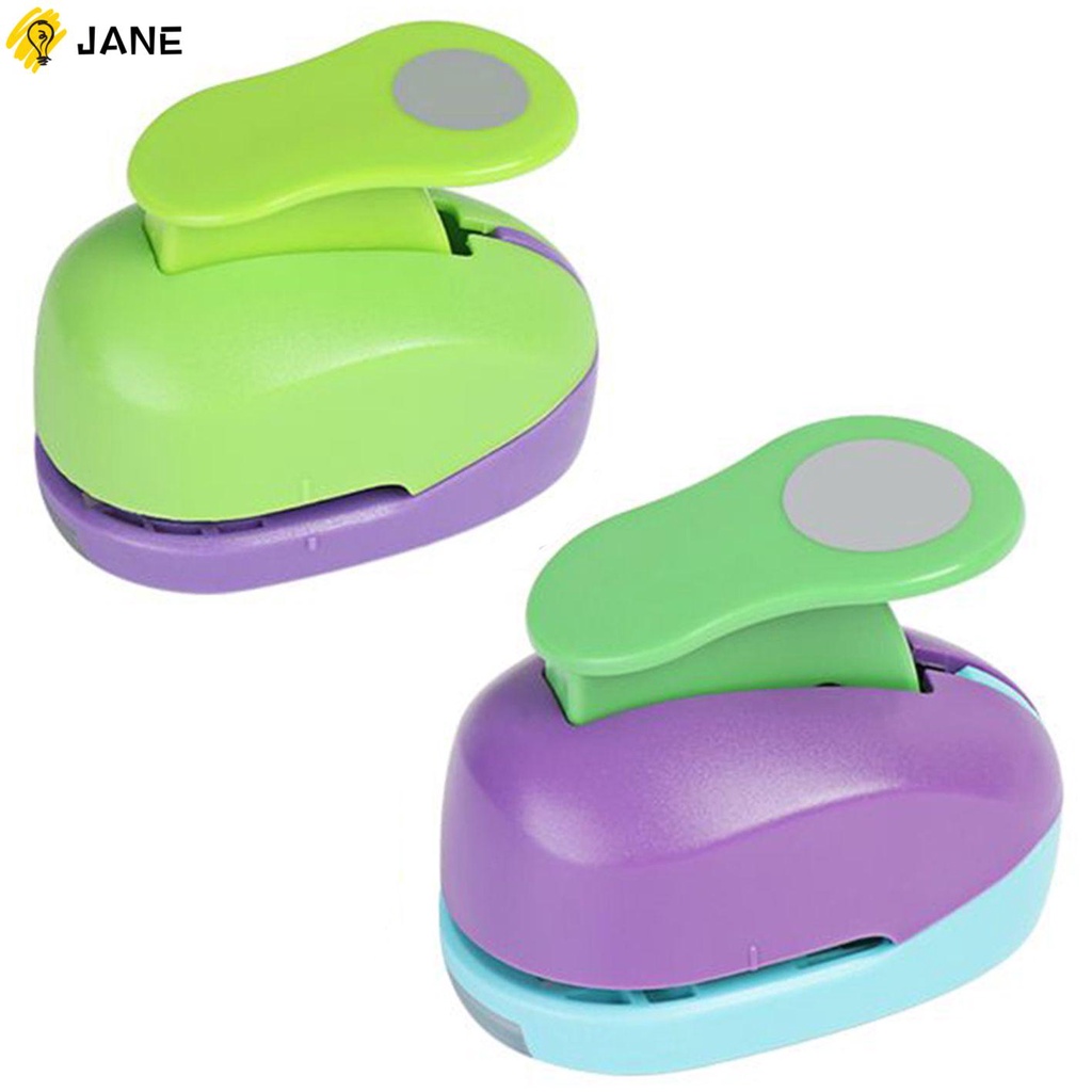 JANE Cute Round Hole Punch DIY Cards Making Paper Shaper Cutter Convenient Scrapbooking Gifts Handmade Embossing