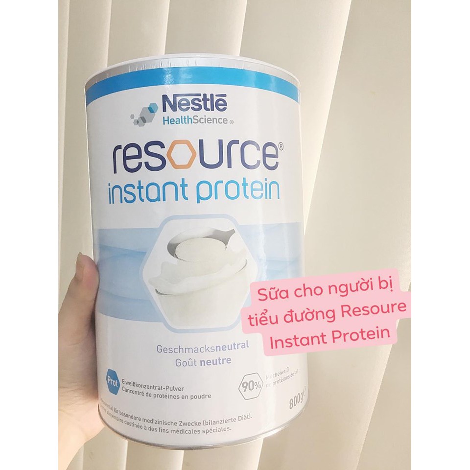 SỮA CHO NGƯỜI TIỂU ĐƯỜNG NESTLE RESOURE INSTANT PROTEIN - HÀNG ĐỨC ĐI AIR | Shopee Việt Nam