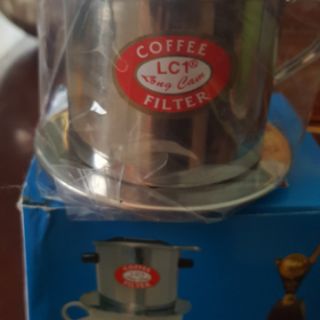 Phin cà phê inox đế dính