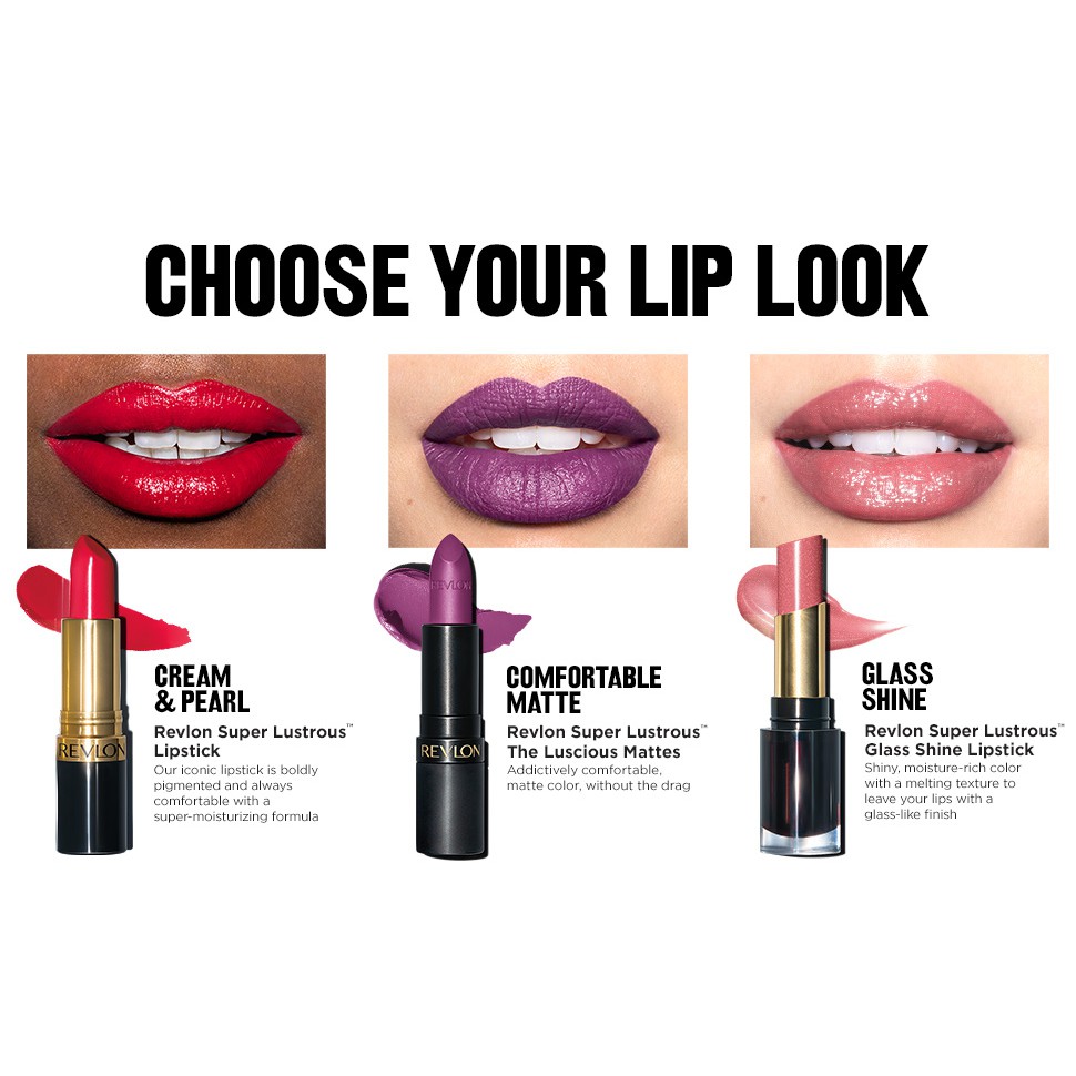 Son Mỹ REVLON Super lustrous glass shine