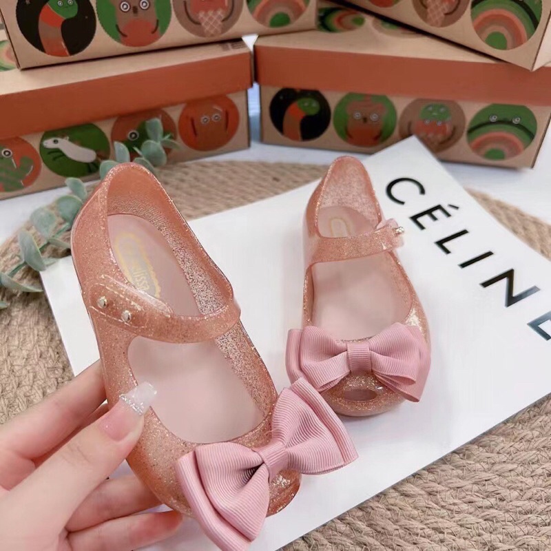 Giầy nhựa thạch mềm thơm melisa cho bé gái siêu đẹp🌸🌸🌸