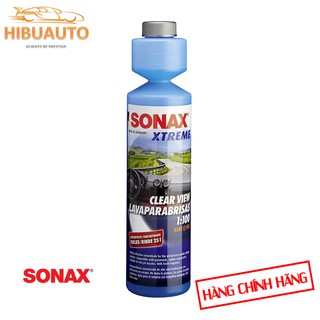 Dung môi làm trong kính lái xtreme/ một gạt là trong sonax xtreme clearview 1:100 271141