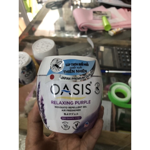 SÁP THƠM PHÒNG OASIS ĐUỔI MUỖI CÁC HƯƠNG