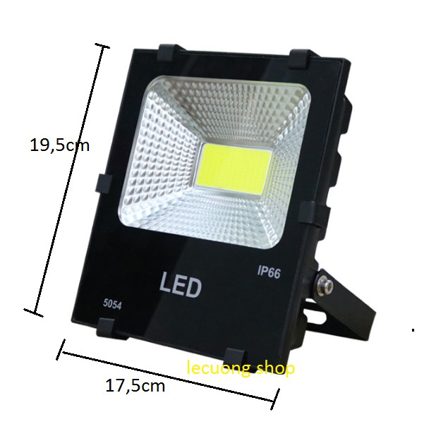 Đèn Pha Led 30w-220v COB 5054 Đủ Công Suất Trắng - Vàng