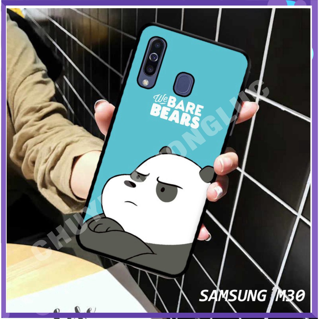 [HOT] ỐP LƯNG SAMSUNG M10 M20 M30 - ỐP GẤU BARE&amp;BEAR CHỮ