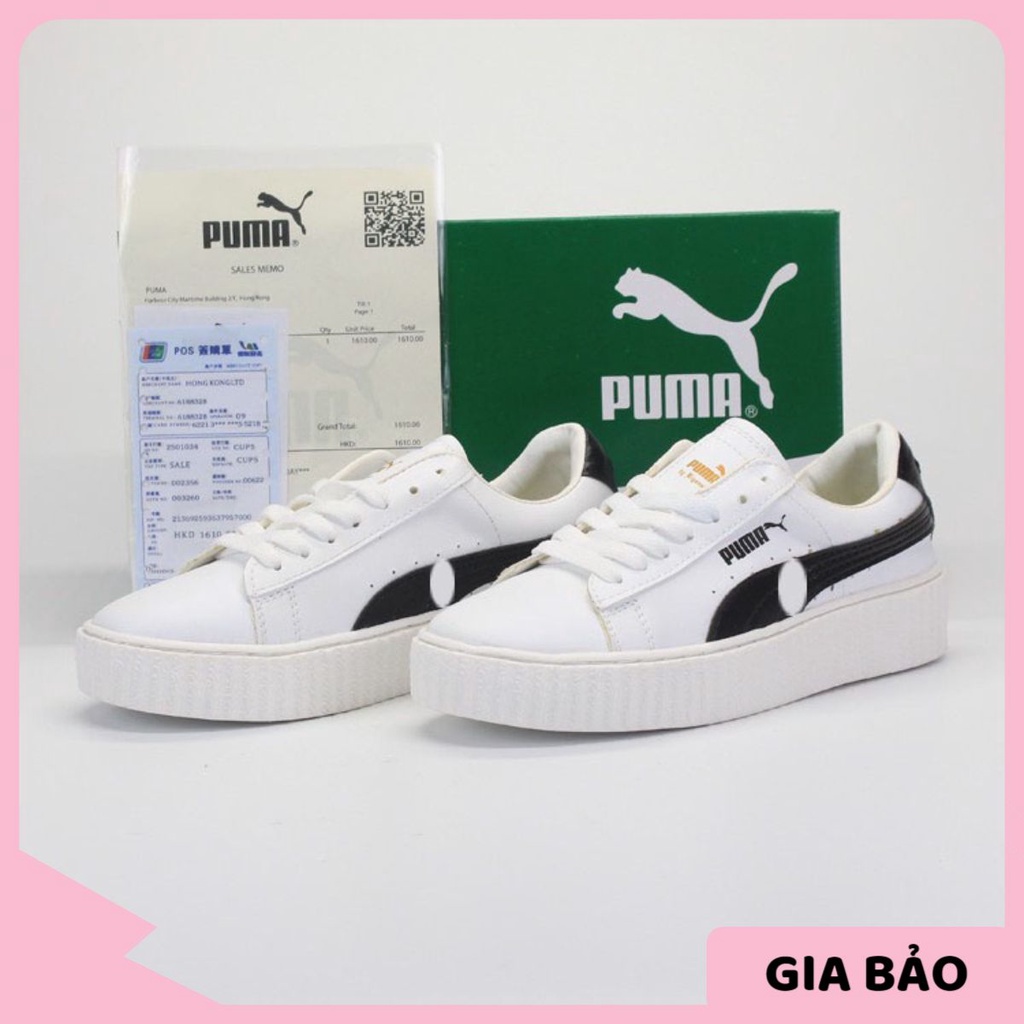 🎀 SIÊU HÓT 🎀 Giày Sneaker Puma sọc đen nam nữ cao cấp full box + bill