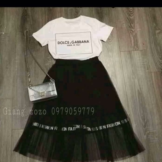 Set váy dolce gabana