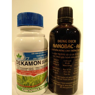combo nano bạc A68 + thuốc điều hóa sinh trưởng Dekamon