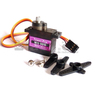 Động Cơ Khí servo(secvo) Bằng Kim Loại  bánh răng thép Mg90S siêu khỏe Cho Tàu Thuyền xe điều khiển ,robot Mg90 Sg90