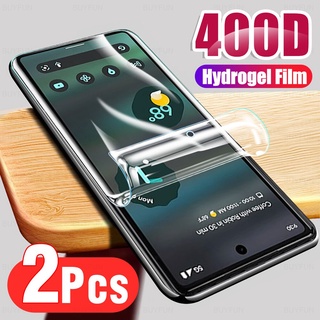 2pcs Hydrogel Film For Google Pixel 6 5G 6.1Inches Screen Protectors For Pixel 6 Pro Full Cover Safety HD Soft ProtectIve Film