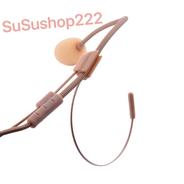 Micro cao cấp cài tai có dây màu da