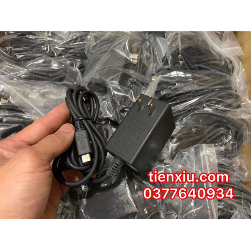 Củ sạc zin Nintendo Switch Oled Lite v1 v2 củ sạc SWITCH charge bóc máy chính hãng bóc máy củ nguồn nintendo switch xịn