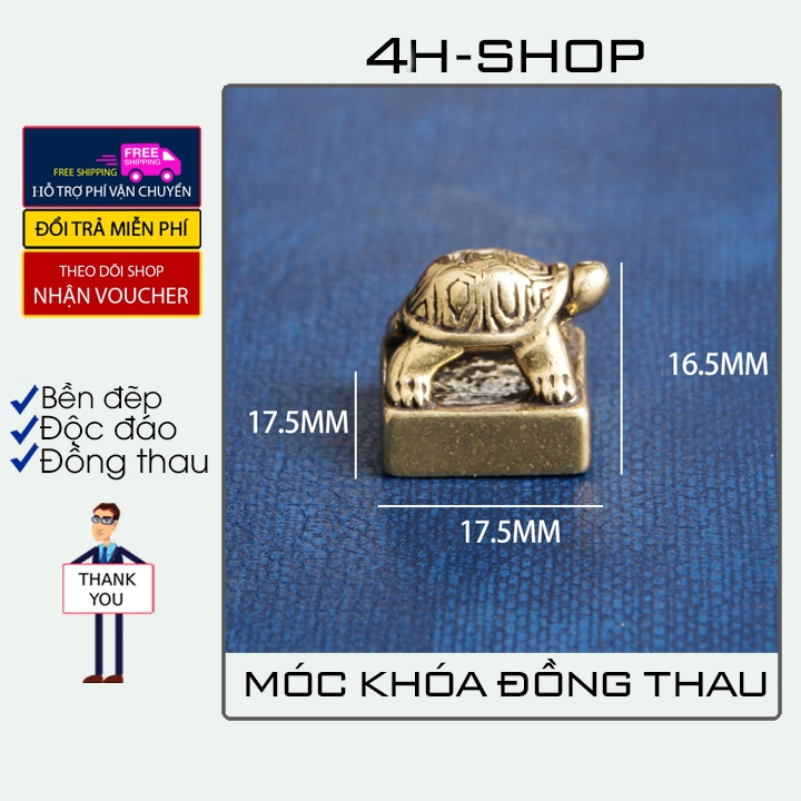 Vật phẩm đồng thau hình cụ rùa cực đẹp may mắn độc đáo lạ phong cách bền bỉ đẹp.4H