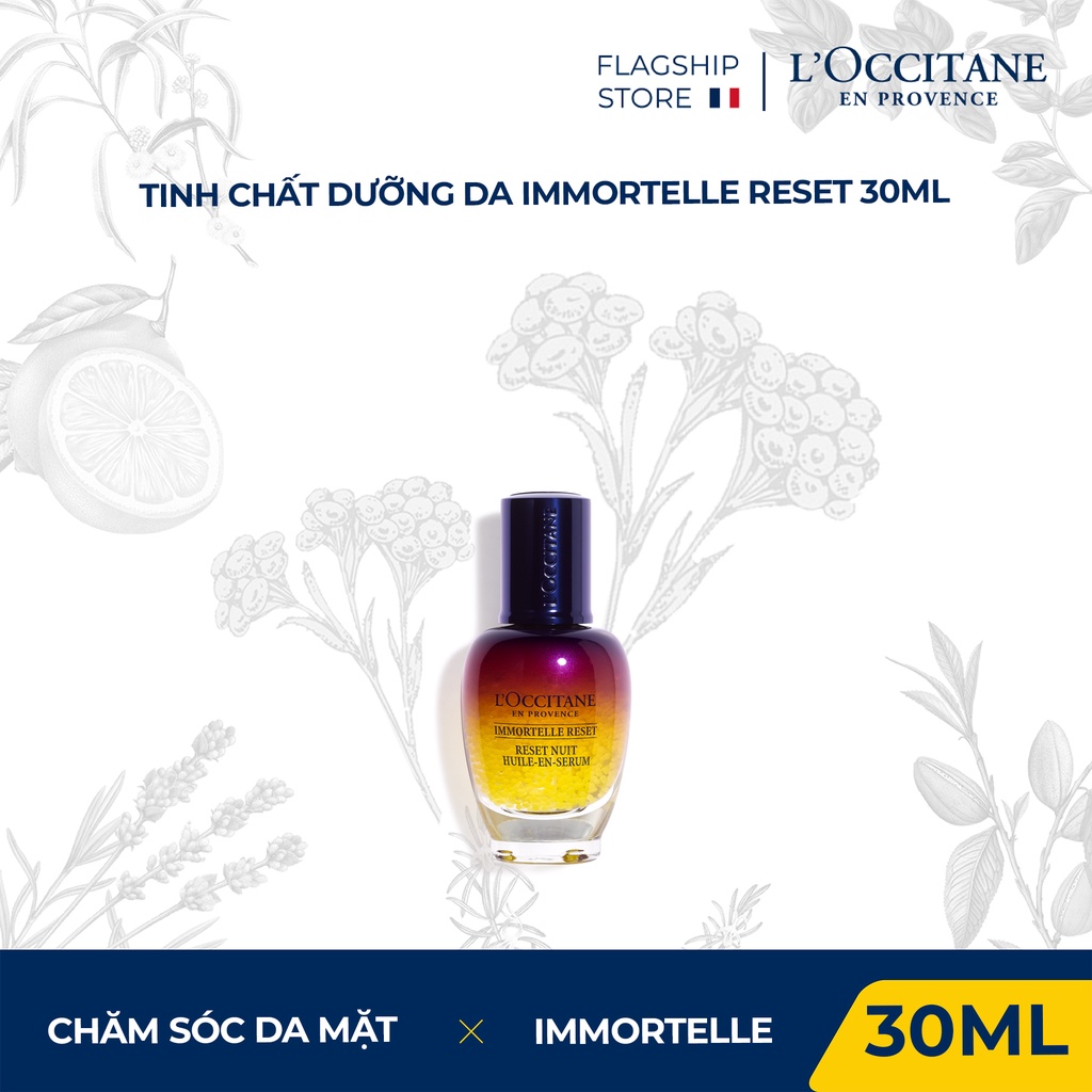 Tinh chất dưỡng da L'Occitane Immortelle Reset 30ml