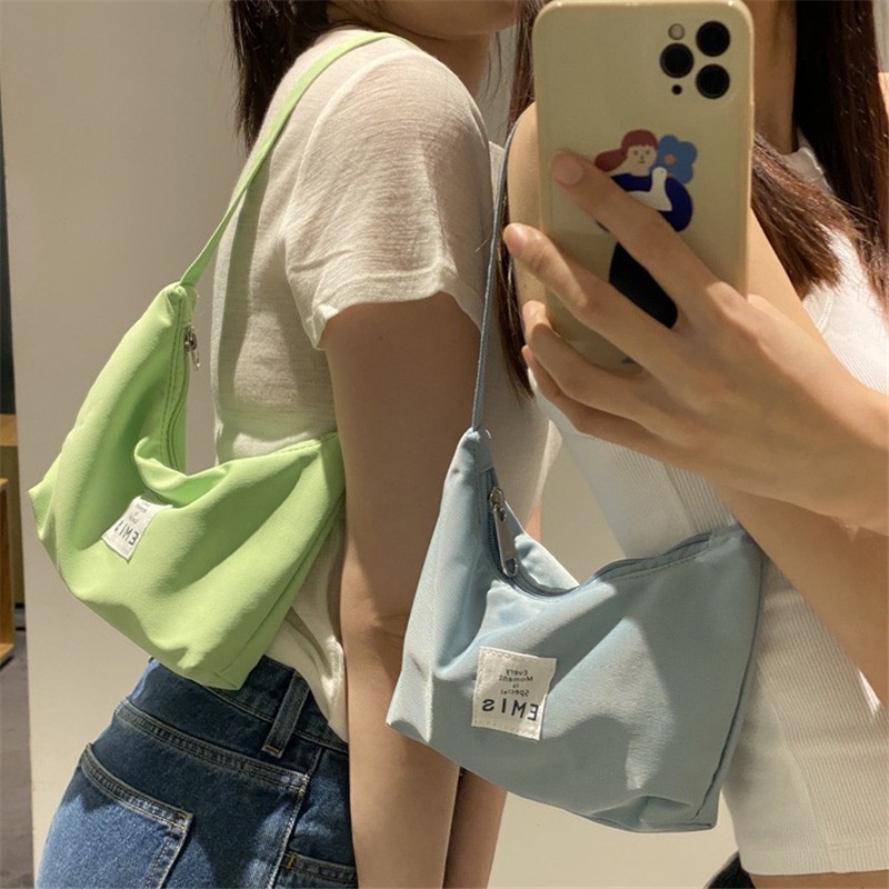 Túi xách đeo vai ENVIROSAX chất liệu nylon cao cấp phối màu sắc đơn giản