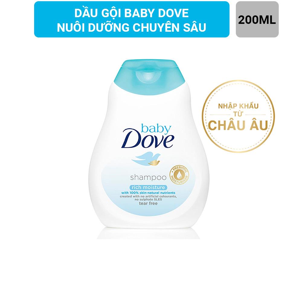 [MKB Gift] Dầu Gội Baby Dove Nuôi Dưỡng Chuyên Sâu 200ml