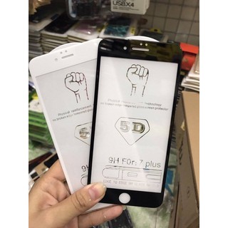 Dán cường lực 5D Full màn IPhone 6-6s-6 Plus-7-7 plus-8-8 Plus