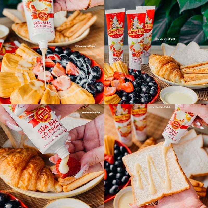 TUÝP SỮA ĐẶC ÔNG THỌ 165G VINAMILK