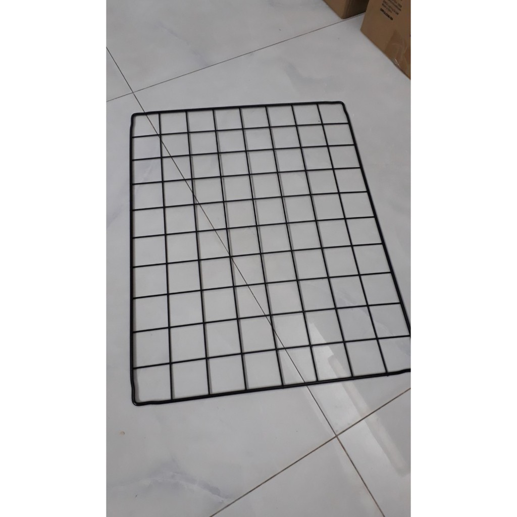 LƯỚI SẮT SIZE 35 * 45 cm ( đã bao gồm 2 chốt nối )LÀM CHUỒNG THÚ CƯNG, KỆ LẮP GHÉP, CHUỒNG CHÓ MÈO