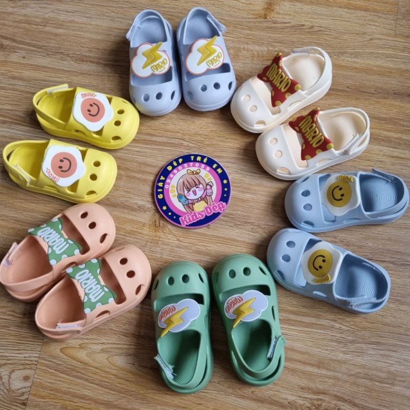 [SALE XẢ KHO]Giày Sandal quai dán Cheerful Mario mẫu mới 2021 cho bé trai gái 1-5 tuổi (MS6210)