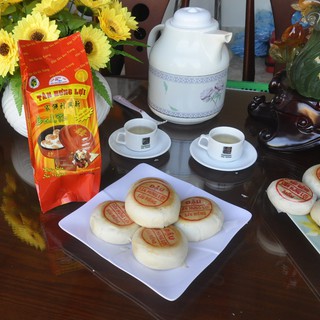 COMBO 2 GÓI BÁNH PÍA ĐẬU XANH SẦU RIÊNG TRỨNG MUỐI - MỖI GÓI 500G