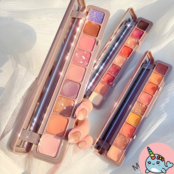 Phấn Mắt Nội Địa Trung Nhũ DIKALU 9 ô Kim Tuyến