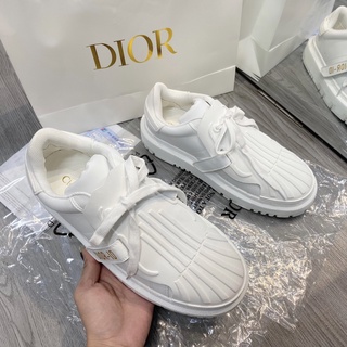 [Có sẵn][Ht Sneaker] Giày Sneaker Luxury Dior D.I.O.R ID Full White-Siêu Cấp