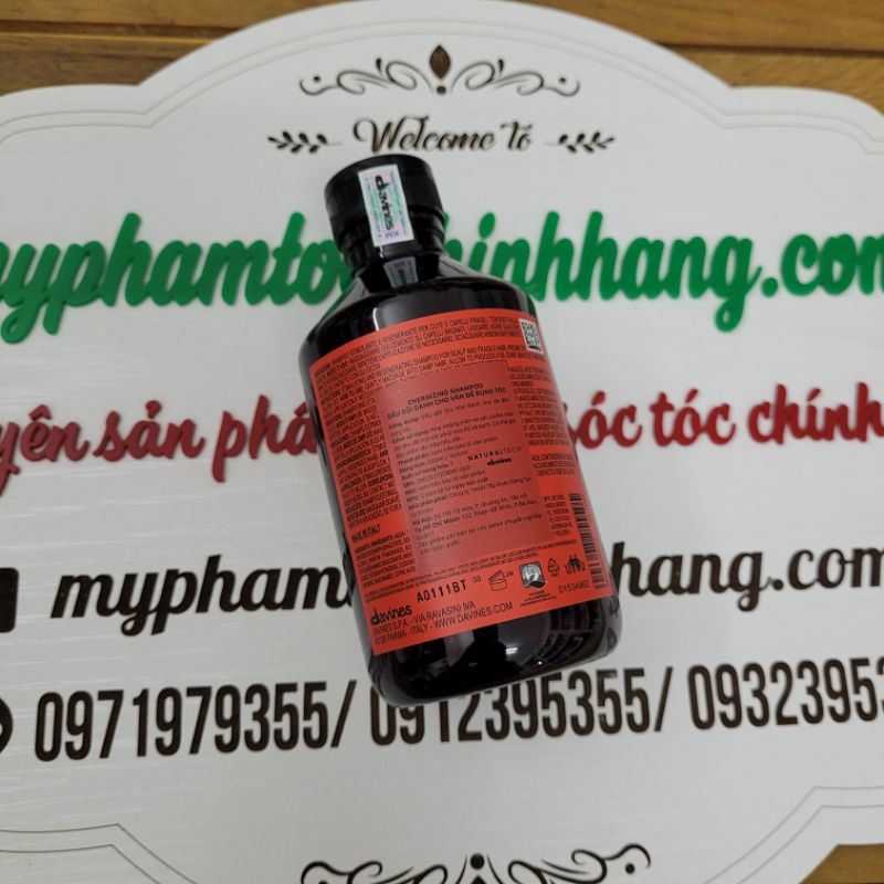 DẦU GỘI DAVINES CHỐNG RỤNG TÓC ENERGIZING 250ml - 1000ML