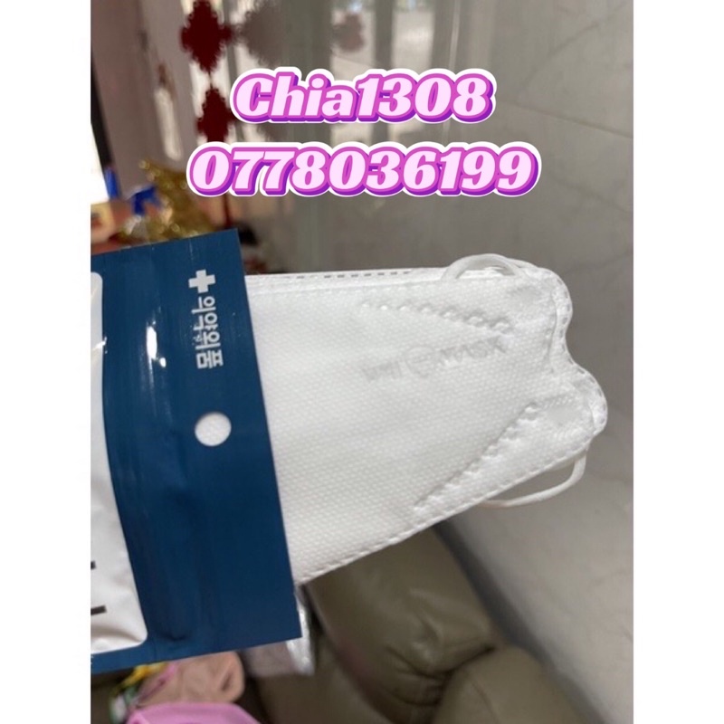 TÚI 5 KHẨU TRANG KF94 UNI MASK 4 LỚP( 5 cái/1 túi)