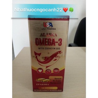 Dầu Cá Alaska Omega 3(100 viên) - Bổ Não, Tăng Cường Thị Lực 100 viên
