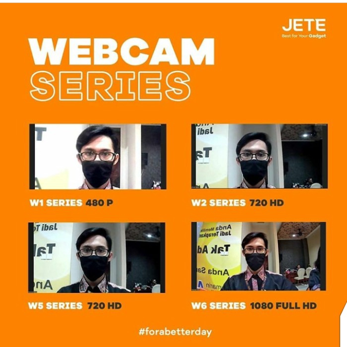 Webcam Jete W2 Hd 720px | BigBuy360 - bigbuy360.vn