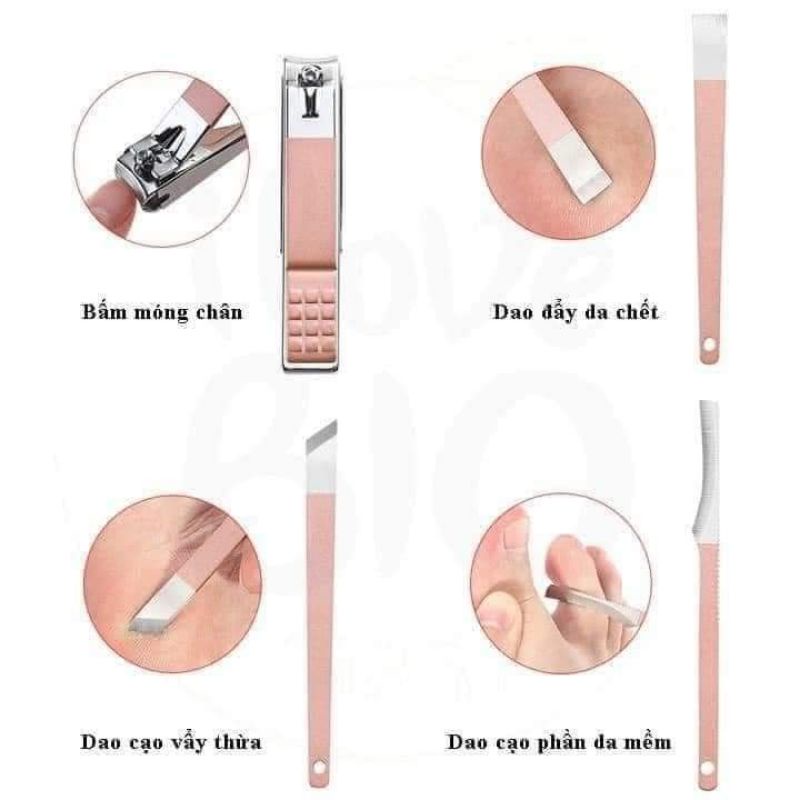 Bộ làm móng 18 món, bộ dụng cụ bấm móng tay