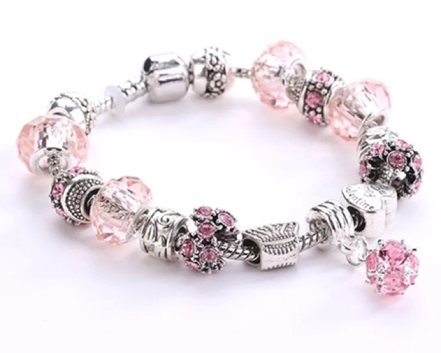 Vòng charm bạc thái Phong thuỷ