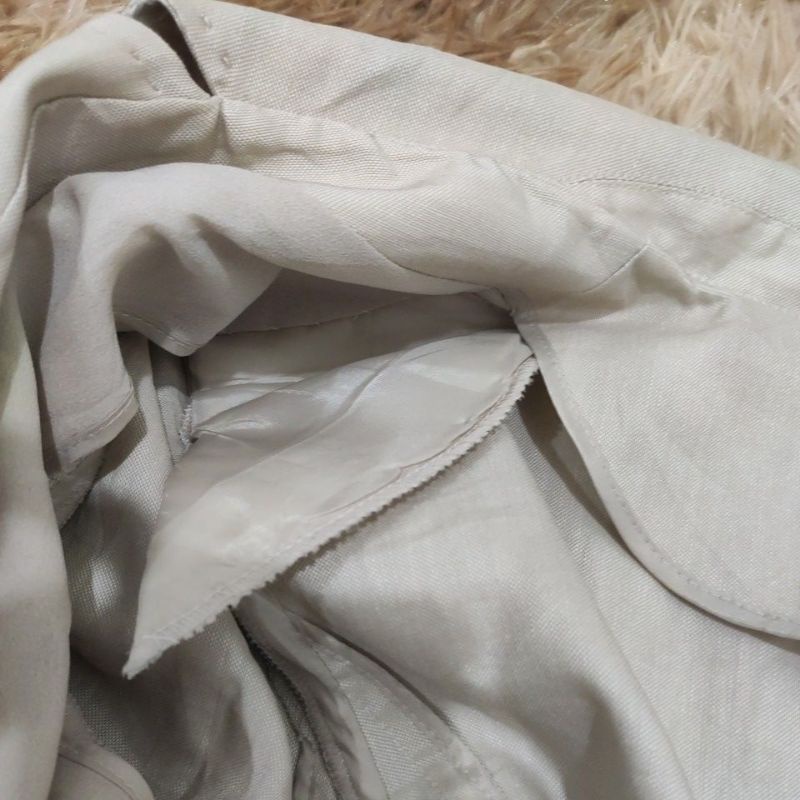 Blazer Hàn size lớn màu beige