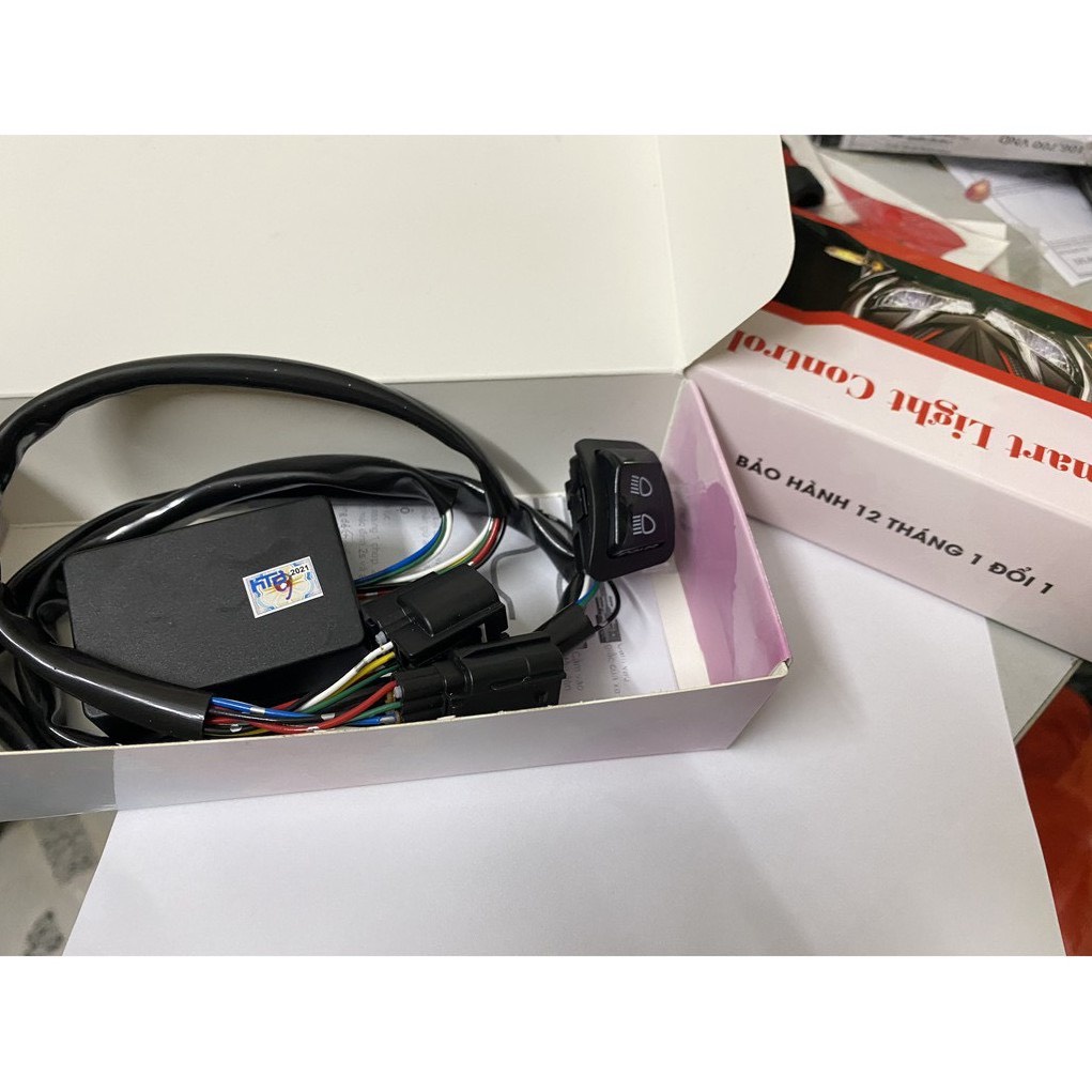 Mạch Tắt Đèn Xe Honda Sh/Vision/Wave/Lead/Ab Tặng kèm công tắc pasing Gắn như zin