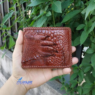 VÍ DA CÁ SẤU ĐAN VIỀN CAO CẤP. NGUYÊN BÀN TAY CÁ SẤU CÓ MÓNG RẤT ĐẸP!