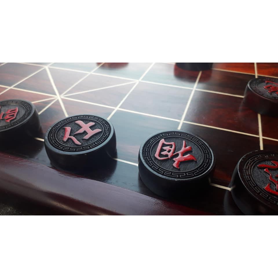 Quân cờ tướng gỗ trắc 3,8cm