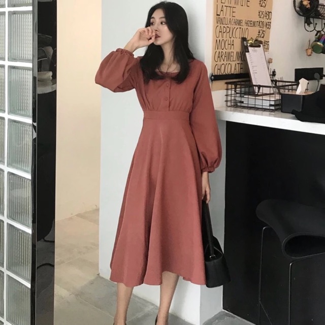 Váy vintage có ảnh thật