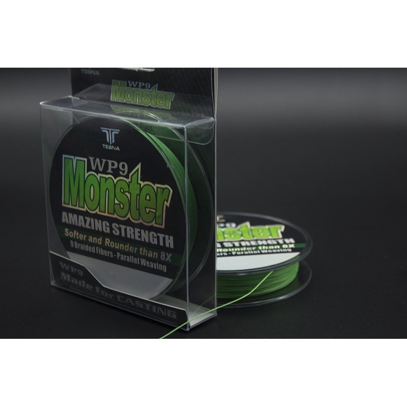 Dây dù WP9 Monster 100m, dây chống xoắn tuyệt đối