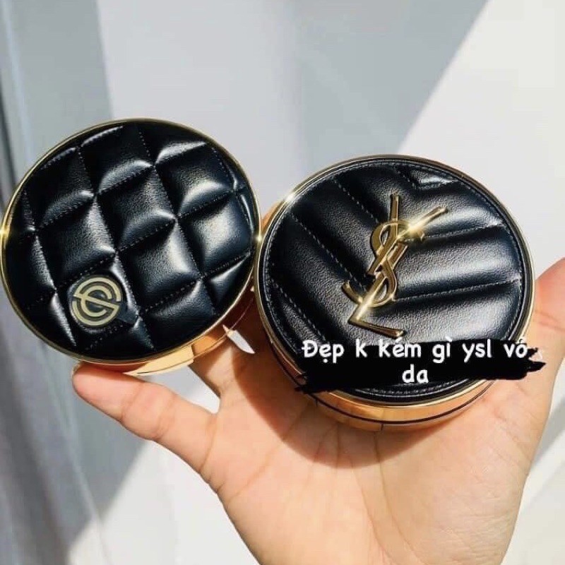 Phấn nước DPC Pink Aura vỏ da tặng kèm lõi | BigBuy360 - bigbuy360.vn