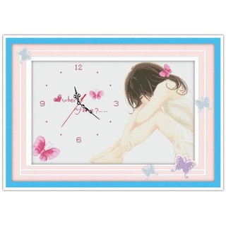 Tranh Thêu Chữ Thập Đồng Hồ Where 2337 (KHÁCH TỰ THÊU) KT:70X49CM
