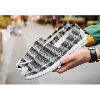 Giày lười vải nam