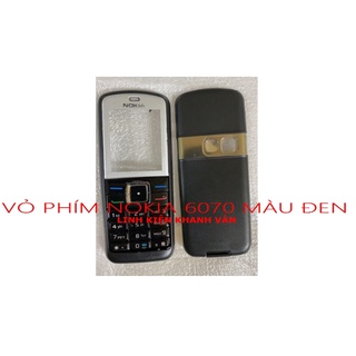 Vỏ phím nokia 6070 màu đen