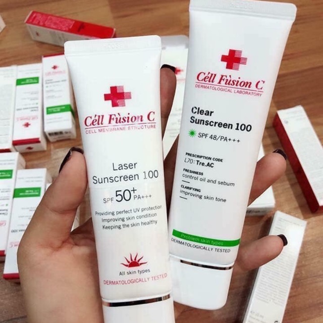 Kem chống nắng CELL FUSHION C