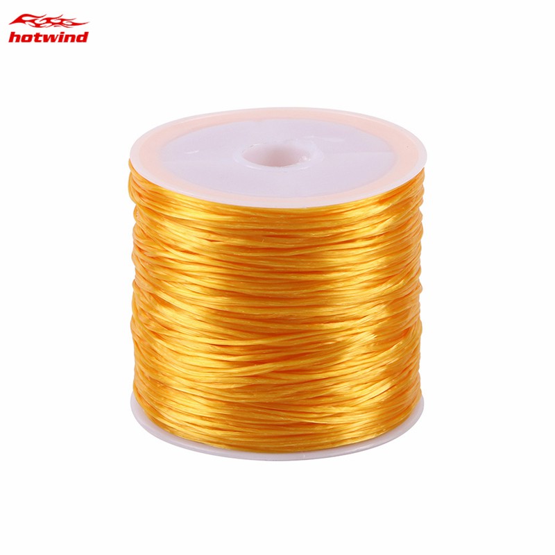 Cuộn dây co giãn 50m dùng làm trang sức DIY tiện dụng