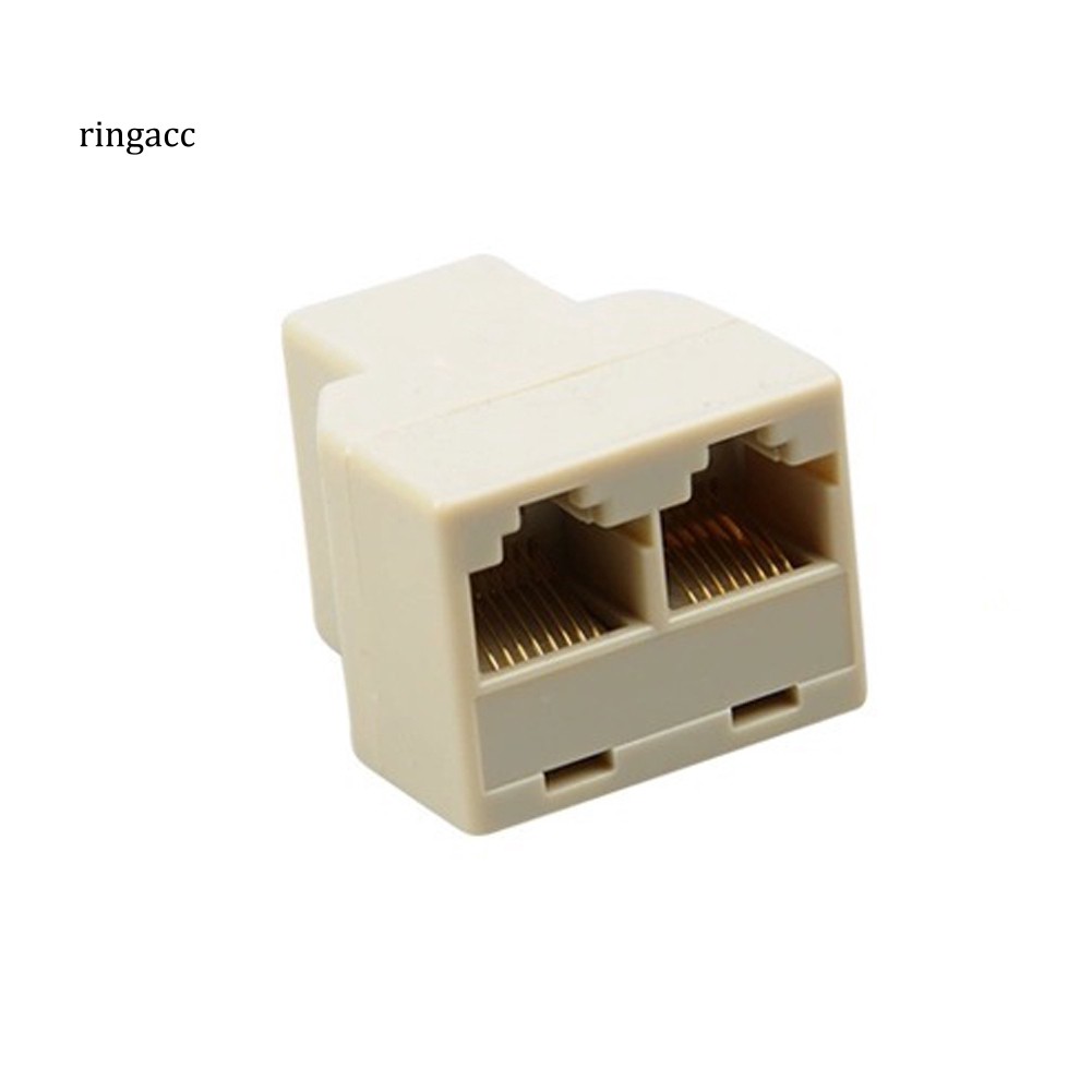 Đầu chia cổng mạng Lan RJ45 sang 2 cổng CAT6/5/5e chuyên dụng