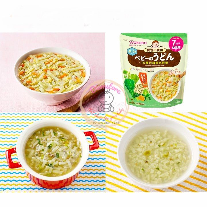 Mì Somen/Udon/Nu Cho Béi Wakodo Nhật Bản gói 130gr