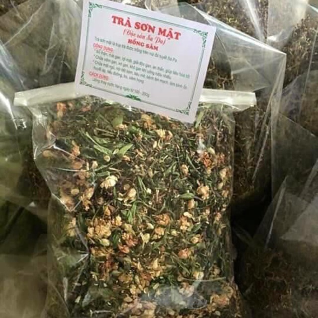 1 Kg trà Sơn mật hồng sâm nhiều hoa