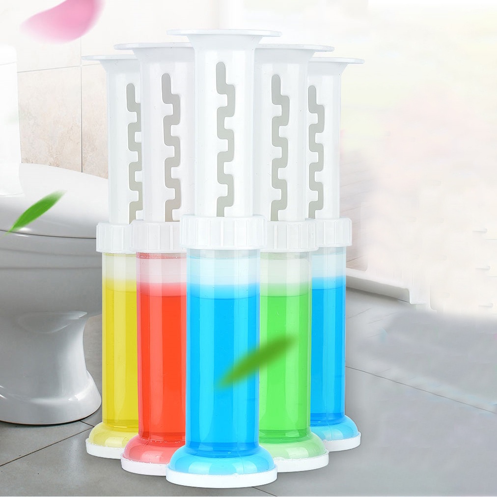 Gel vệ sinh toilet tự động 14 viên màu tiện dụng